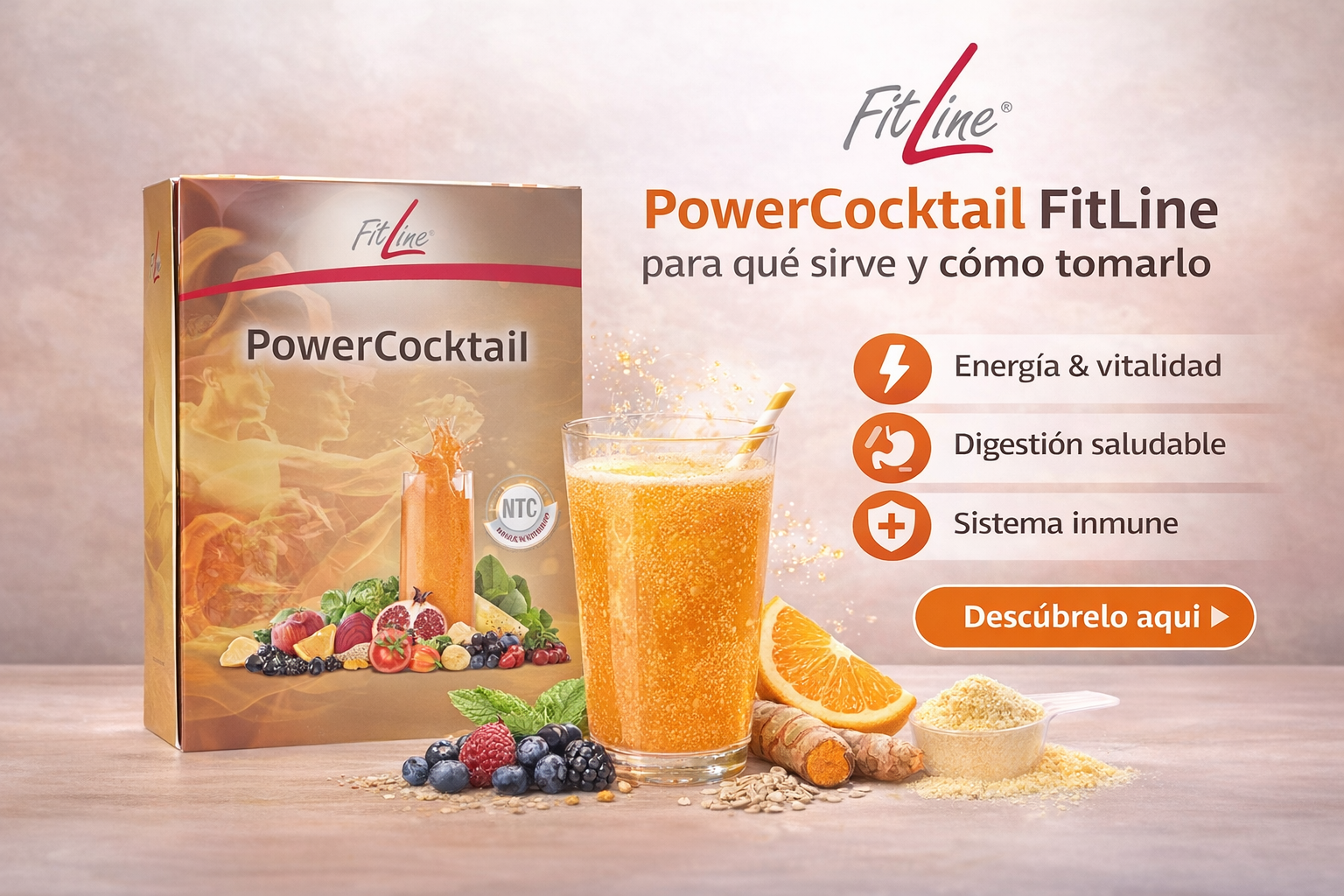 powercocktail fitline para que sirve