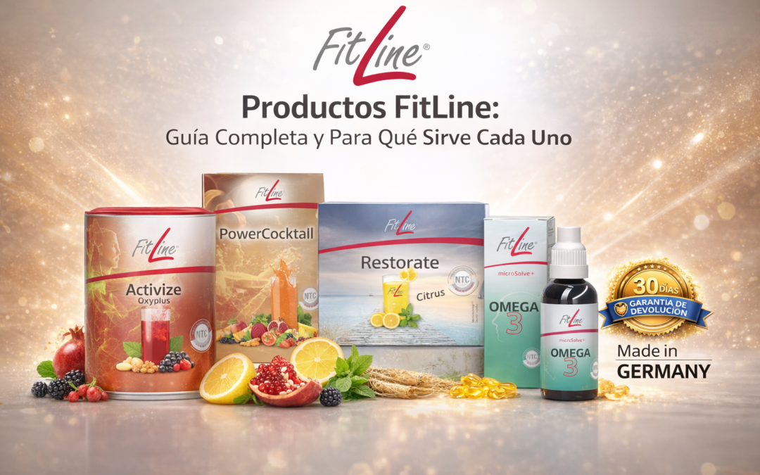 Productos FitLine: guía completa y para qué sirve cada uno