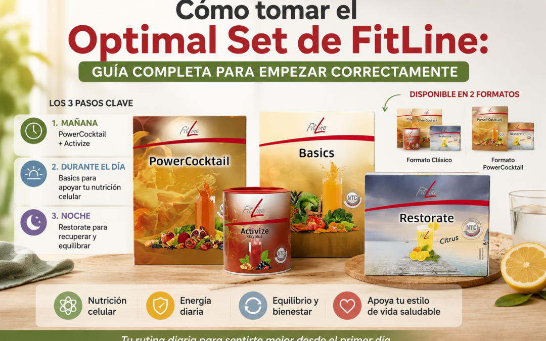 Cómo tomar el Optimal Set de FitLine: guía completa para empezar correctamente