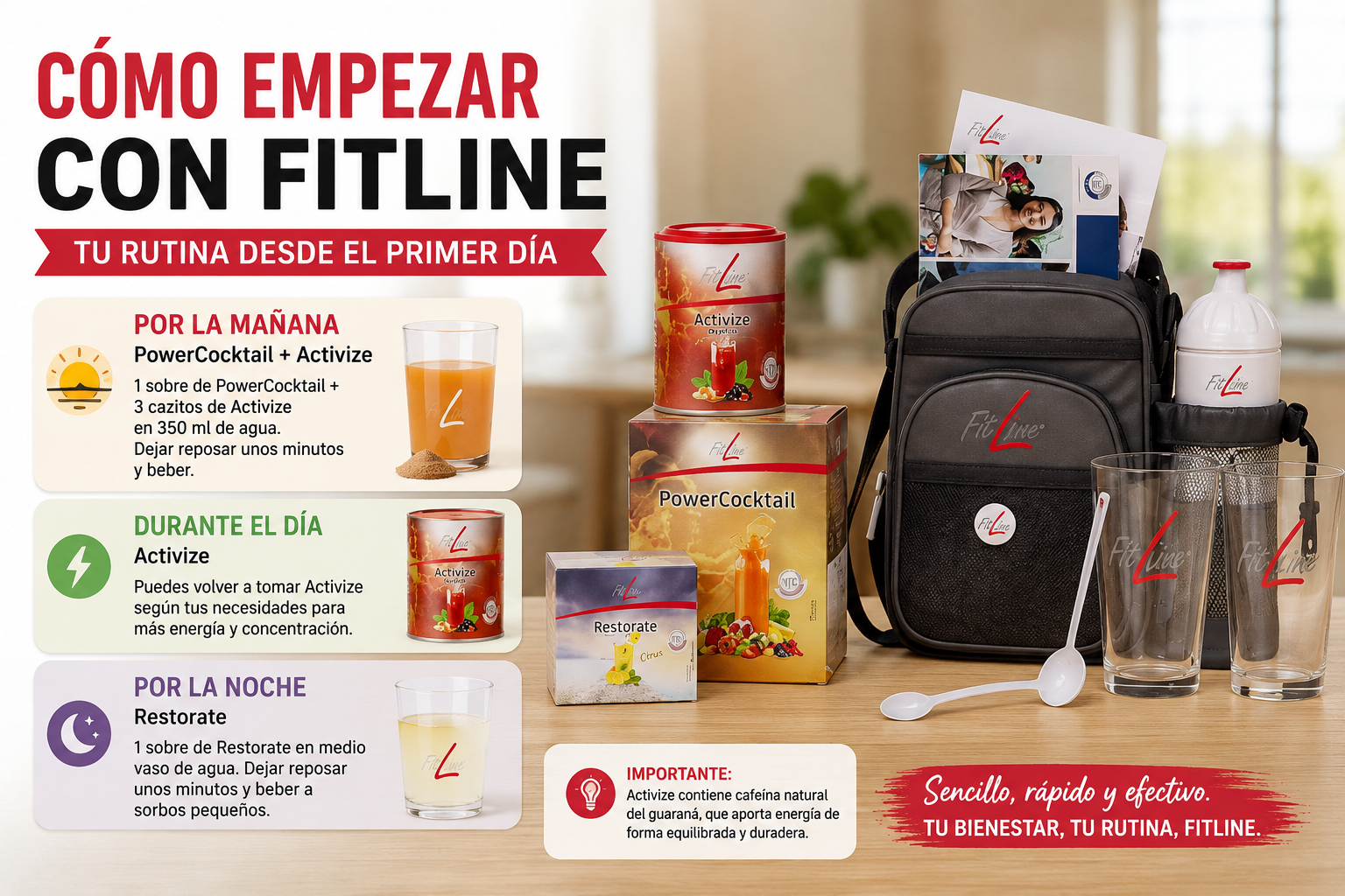 Como empezar con Fitline